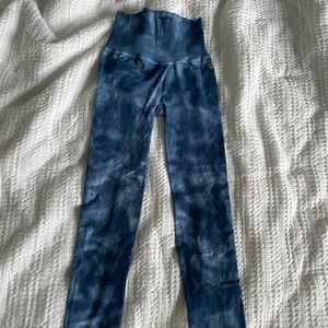 FP Movement Blue Tie-Dye Leggings